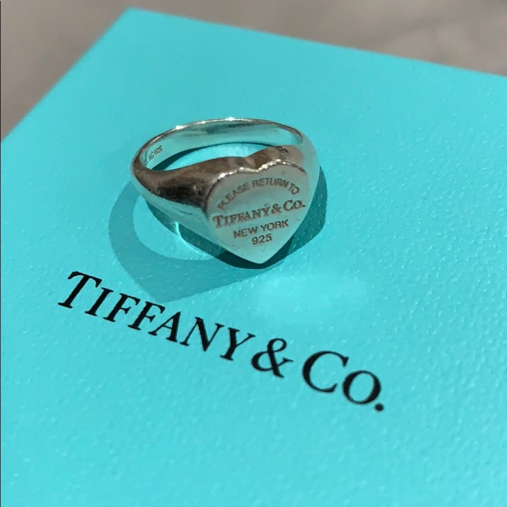 Tiffany Heart Tag Ring.